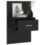 Mesitas de noche de pared 2 unidades negras von , Nachttische - Ref: Foro24-810974, Preis: 72,47 €, Rabatt: %