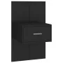 Mesitas de noche de pared 2 unidades negras von , Nachttische - Ref: Foro24-810974, Preis: 72,47 €, Rabatt: %