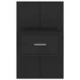 Mesitas de noche de pared 2 unidades negras von , Nachttische - Ref: Foro24-810974, Preis: 72,47 €, Rabatt: %