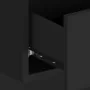 Mesitas de noche de pared 2 unidades negras von , Nachttische - Ref: Foro24-810974, Preis: 72,47 €, Rabatt: %