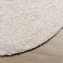 Alfombra de pelo largo moderna crema Ø 240 cm de , Alfombras - Ref: Foro24-375248, Precio: 110,24 €, Descuento: %