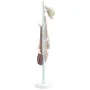 Perchero de hierro con recubrimiento en polvo azul 172 cm de , Percheros para sombreros y abrigos - Ref: Foro24-377091, Preci...