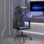 Silla gaming de masaje cuero sintético negro y azul von , Gaming-Stühle - Ref: Foro24-345399, Preis: 112,12 €, Rabatt: %