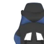 Silla gaming de masaje cuero sintético negro y azul von , Gaming-Stühle - Ref: Foro24-345399, Preis: 112,12 €, Rabatt: %