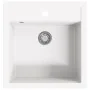 Fregadero de cocina de granito con un seno blanco von , Sinkt - Ref: Foro24-144857, Preis: 183,04 €, Rabatt: %