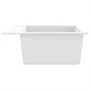 Fregadero de cocina de granito con un seno blanco von , Sinkt - Ref: Foro24-144857, Preis: 183,04 €, Rabatt: %