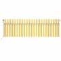 Toldo automático retráctil con persiana 5x3 m amarillo y blanco de , Toldos - Ref: Foro24-3069468, Precio: 516,69 €, Descuent...