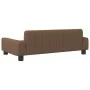 Cama para perros de tela marrón 90x53x30 cm de , Camas para perros - Ref: Foro24-171849, Precio: 85,39 €, Descuento: %