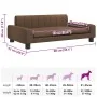 Cama para perros de tela marrón 90x53x30 cm de , Camas para perros - Ref: Foro24-171849, Precio: 85,39 €, Descuento: %