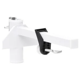 Abrazadera de sombrilla para balcón acero blanco 38 mm de , Accesorios para sombrillas - Ref: Foro24-4003385, Precio: 21,78 €...