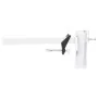 Abrazadera de sombrilla para balcón acero blanco 38 mm de , Accesorios para sombrillas - Ref: Foro24-4003385, Precio: 21,78 €...