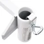 Abrazadera de sombrilla para balcón acero blanco 38 mm de , Accesorios para sombrillas - Ref: Foro24-4003385, Precio: 21,78 €...