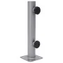 Base de sombrilla para mástil de Ø32/34/38 mm acero plateado de , Bases para sombrillas - Ref: Foro24-4003372, Precio: 20,12 ...