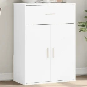 Aparador madera de ingeniería blanco 60x30x84 cm by , Sideboards - Ref: Foro24-840492, Price: 87,74 €, Discount: %