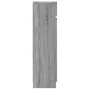 Zapatero madera de ingeniería gris Sonoma 100,5x28x100 cm de , Zapateros y organizadores de calzado - Ref: Foro24-840427, Pre...