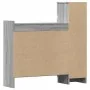Zapatero madera de ingeniería gris Sonoma 100,5x28x100 cm de , Zapateros y organizadores de calzado - Ref: Foro24-840427, Pre...