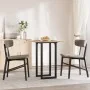 Patas de mesa de comedor estructura O acero 40x40x73 cm de , Patas para mesas - Ref: Foro24-357879, Precio: 59,56 €, Descuent...