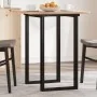 Patas de mesa de comedor estructura O acero 40x40x73 cm de , Patas para mesas - Ref: Foro24-357879, Precio: 59,56 €, Descuent...
