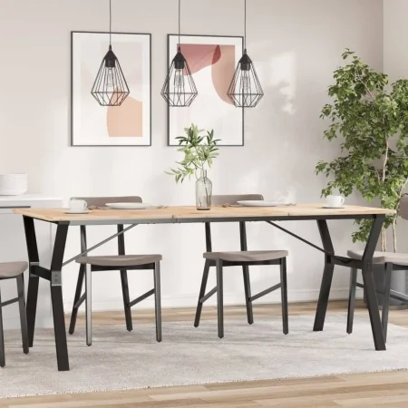Patas de mesa de comedor estructura Y acero 180x80x73 cm de , Patas para mesas - Ref: Foro24-357937, Precio: 103,56 €, Descue...