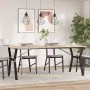 Patas de mesa de comedor estructura Y acero 180x80x73 cm de , Patas para mesas - Ref: Foro24-357937, Precio: 103,56 €, Descue...