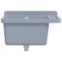 Fregadero lavabo de pared resina gris 50x35x24 cm de , Fregaderos - Ref: Foro24-4002797, Precio: 62,57 €, Descuento: %