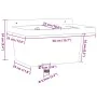 Fregadero lavabo de pared resina gris 50x35x24 cm de , Fregaderos - Ref: Foro24-4002797, Precio: 62,57 €, Descuento: %