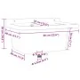 Fregadero utilitario de pared resina blanco 60x40x28 cm de , Fregaderos - Ref: Foro24-4002795, Precio: 80,53 €, Descuento: %
