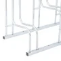 Soporte para 5 bicicletas suelo independiente acero galvanizado de , Bases y soportes para almacenar bicicletas - Ref: Foro24...