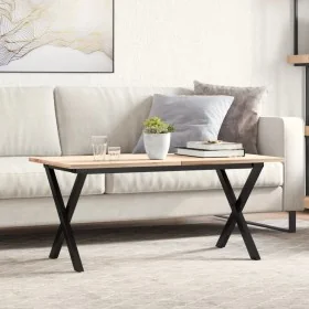 Patas de mesa de centro estructura X acero 80x40x43 cm de , Patas para mesas - Ref: Foro24-357900, Precio: 44,82 €, Descuento: %