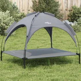 Cama para perros con dosel antracita tela oxford y acero de , Camas para perros - Ref: Foro24-172599, Precio: 39,59 €, Descue...