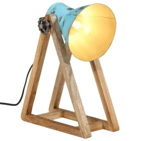 Lámpara de escritorio azul desgastado 25 W E27 30x17x40 cm by , Lamps - Ref: Foro24-371902, Price: 39,31 €, Discount: %