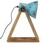 Lámpara de escritorio azul desgastado 25 W E27 30x17x40 cm de , Lámparas - Ref: Foro24-371902, Precio: 39,31 €, Descuento: %