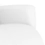 Sillón reclinable con reposapiés cuero sintético blanco de , Sillones - Ref: Foro24-356550, Precio: 210,01 €, Descuento: %