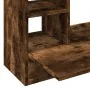 Escritorio de pared madera ingeniería roble ahumado 105x48x75cm de , Escritorios - Ref: Foro24-847972, Precio: 75,17 €, Descu...
