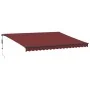 Toldo retráctil automático burdeos 450x300 cm by , Awnings - Ref: Foro24-3310191, Price: 453,87 €, Discount: %