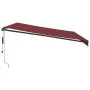 Toldo retráctil automático burdeos 450x300 cm by , Awnings - Ref: Foro24-3310191, Price: 453,87 €, Discount: %