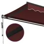 Toldo retráctil automático burdeos 450x300 cm by , Awnings - Ref: Foro24-3310191, Price: 453,87 €, Discount: %