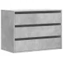 Cajonera de esquina madera ingeniería gris hormigón 80x41x58 cm by , Drawers - Ref: Foro24-852855, Price: 107,36 €, Discount: %