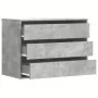 Cajonera de esquina madera ingeniería gris hormigón 80x41x58 cm by , Drawers - Ref: Foro24-852855, Price: 107,36 €, Discount: %