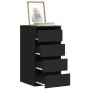 Cajonera de esquina madera de ingeniería negra 40x41x76 cm de , Cajoneras - Ref: Foro24-852862, Precio: 105,16 €, Descuento: %