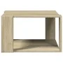 Mesa de centro madera ingeniería roble Sonoma 51,5x51,5x30 cm de , Mesas de centro - Ref: Foro24-848138, Precio: 34,57 €, Des...