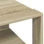 Mesa de centro madera ingeniería roble Sonoma 51,5x51,5x30 cm de , Mesas de centro - Ref: Foro24-848138, Precio: 34,57 €, Des...