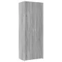 Aparador alto madera de ingeniería gris Sonoma 70x42,5x185 cm by , Sideboards - Ref: Foro24-3281425, Price: 179,24 €, Discoun...