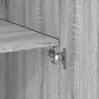 Aparador alto madera de ingeniería gris Sonoma 70x42,5x185 cm by , Sideboards - Ref: Foro24-3281425, Price: 179,24 €, Discoun...
