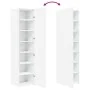Aparador de madera de ingeniería blanco 45x42,5x185 cm de , Aparadores - Ref: Foro24-3281406, Precio: 176,90 €, Descuento: %