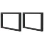 Estante de lavabo de pared acero y madera maciza de acacia by , bathroom vanities - Ref: Foro24-3302909, Price: 154,65 €, Dis...