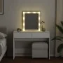 Tocador con luces LED blanco 100x40x130 cm von , Schlafzimmerkommoden - Ref: Foro24-848192, Preis: 162,88 €, Rabatt: %