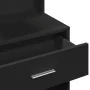 Tocador con mueble negro 80x35x132 cm von , Schlafzimmerkommoden - Ref: Foro24-848235, Preis: 136,28 €, Rabatt: %