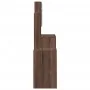 Tocador con mueble roble marrón 80x35x132 cm by , Bedroom Dressers - Ref: Foro24-848240, Price: 135,64 €, Discount: %