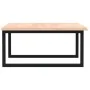 Estante de lavabo de pared de acero y madera maciza de roble de , Tocadores de baño - Ref: Foro24-3302633, Precio: 95,37 €, D...